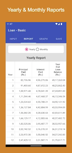 Financial Calculator India ڈاؤن لوڈ کریں – بہترین مالیاتی ٹولز - Screenshot 4