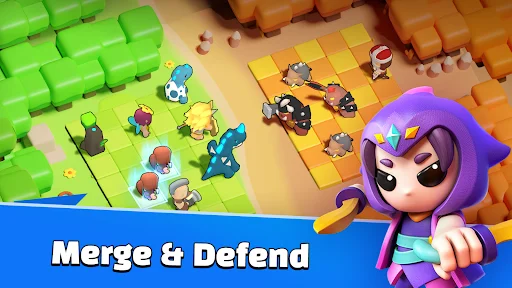 Merge War: Super Legion Master ڈاؤن لوڈ کریں – بہترین آٹو شطرنج گیم - Screenshot 9