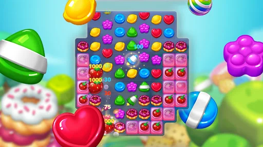 Lollipop: Sweet Taste Match 3 ڈاؤن لوڈ کریں – بہترین پزل گیم - Screenshot 9