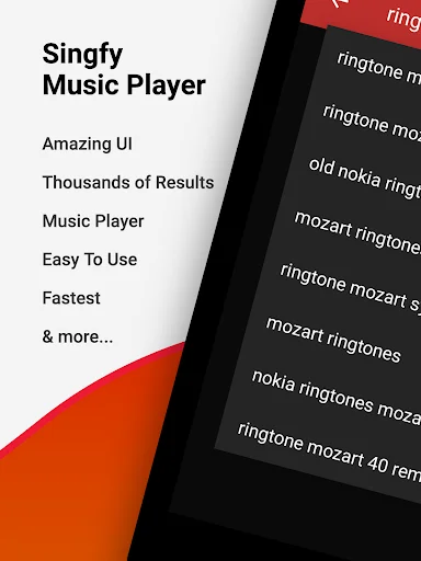 Singfy ڈاؤن لوڈ کریں: بہترین MP3 میوزک ڈاؤنلوڈر – مفت میوزک حاصل کریں - Screenshot 5