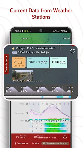 Windy.com – Weather Forecast ڈاؤن لوڈ کریں – درست موسم کی پیش گوئی - Screenshot 6