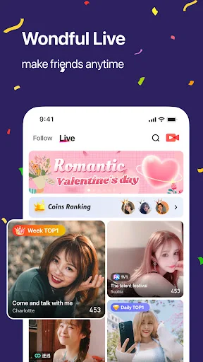 Supermeet ڈاؤن لوڈ کریں – لائیو سٹریمنگ اور دوست بنانے کے لیے بہترین ایپ - Screenshot 1