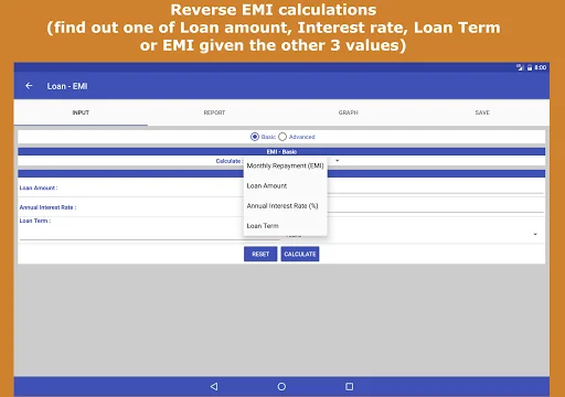 Financial Calculator India ڈاؤن لوڈ کریں – بہترین مالیاتی ٹولز - Screenshot 17