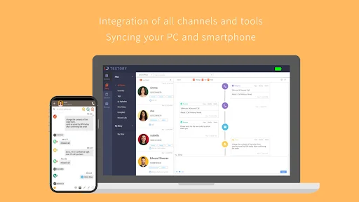 TexTory CRM ڈاؤن لوڈ کریں – کالز اور ایس ایم ایس کا بہترین انتظام - Screenshot 10