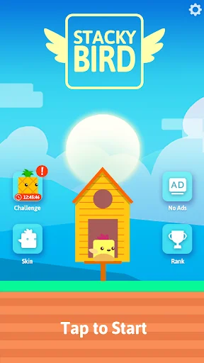 Stacky Bird ڈاؤن لوڈ کریں – بہترین آف لائن آرکیڈ گیم - Screenshot 1