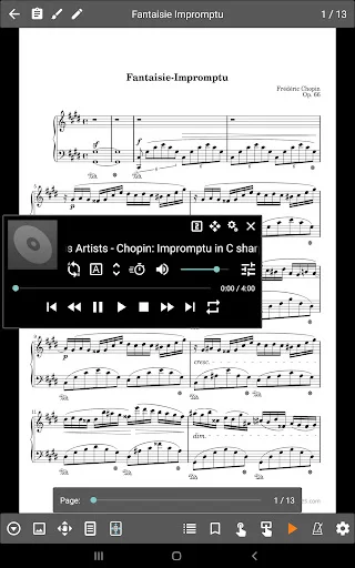 MobileSheets Trial ڈاؤن لوڈ کریں – موسیقاروں کے لیے بہترین شیٹ میوزک ویور - Screenshot 10