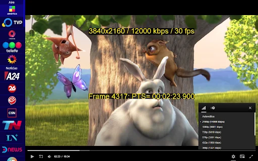 VideoPlayer MPD/M3U8/IPTV ڈاؤن لوڈ کریں – براہ راست اسٹریمنگ اور EPG سپورٹ - Screenshot 3