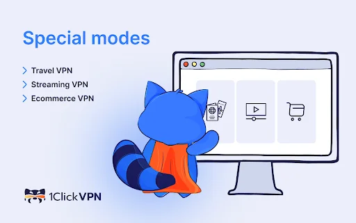 Chrome کے لیے 1ClickVPN ڈاؤن لوڈ کریں – تیز اور محفوظ فری VPN - Screenshot 5