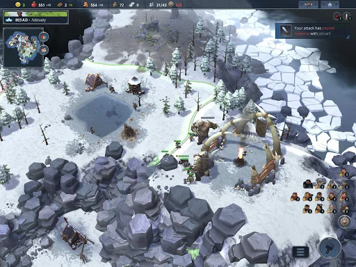Northgard ڈاؤن لوڈ کریں – اینڈرائیڈ پر بہترین حکمت عملی کا کھیل - Screenshot 13
