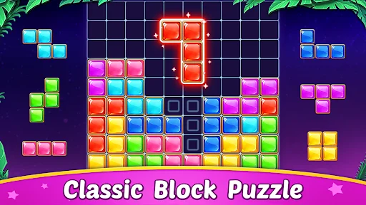 Block Puzzle ڈاؤن لوڈ کریں – کلاسک ٹیٹریس اسٹائل آف لائن گیم - Screenshot 25