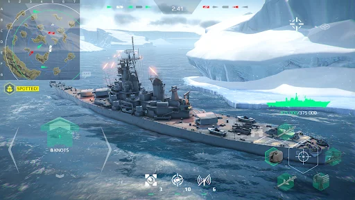 Modern Warships ڈاؤن لوڈ کریں – جدید بحری جنگی کھیل - Screenshot 20