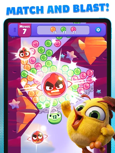 Angry Birds Dream Blast ڈاؤن لوڈ کریں – دلچسپ پزل ایڈونچر - Screenshot 16