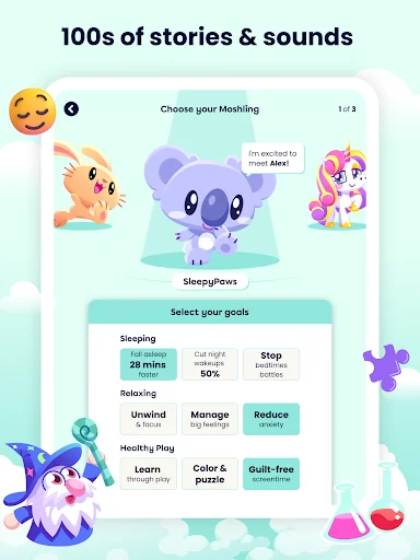 Moshi Kids ڈاؤن لوڈ کریں – بچوں کے لیے بہترین نیند اور کہانیاں - Screenshot 10